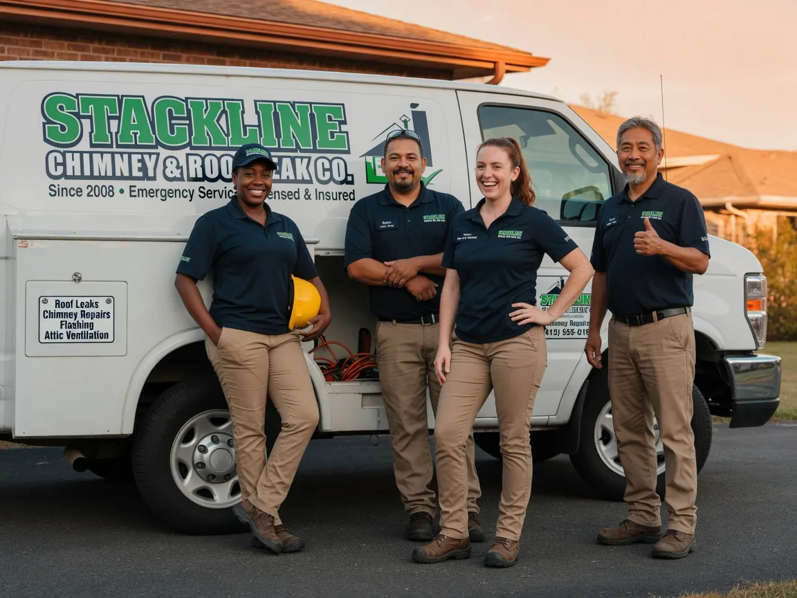 Chimney flashing repair company in Lake Hill, NY